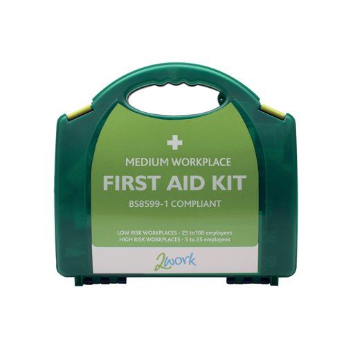 2Work BSI Compliant First Aid Kit Medium 2W99438