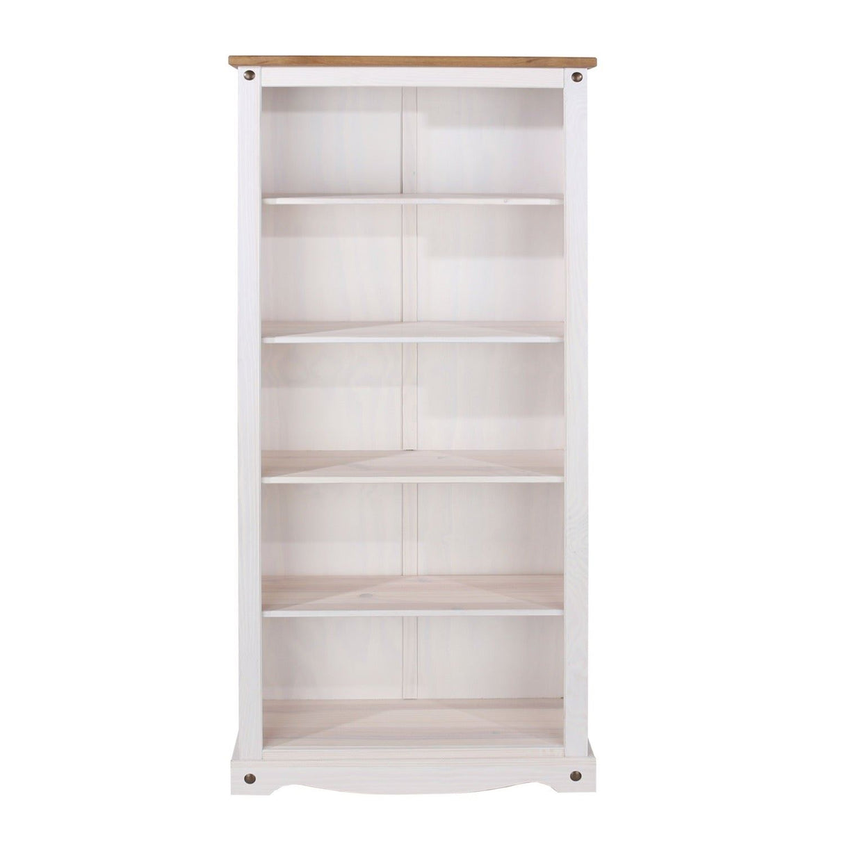 Corona White Tall Bookcase