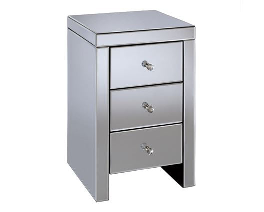 Seville 3 Drawer Bedside