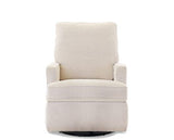 Madison Swivel Glider Recliner Chair - Boucl� Style