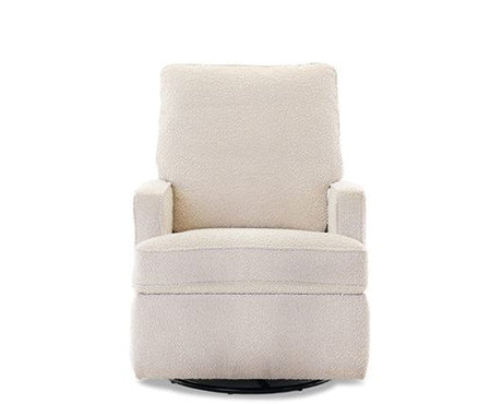 Madison Swivel Glider Recliner Chair - Boucl� Style