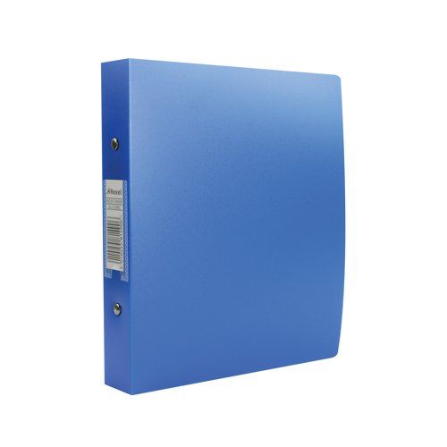 Rexel Budget 2 Ring Binder Polypropylene A5 Blue (Pack of 10) 13428BU