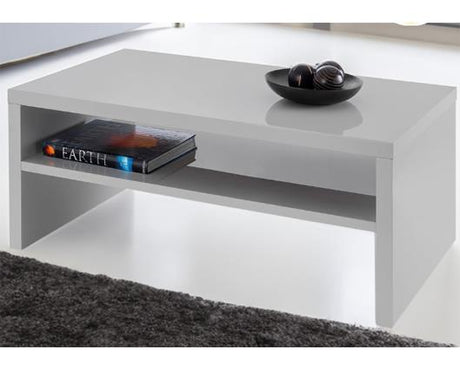 METRO HIGH GLOSS COFFEE TABLE GREY