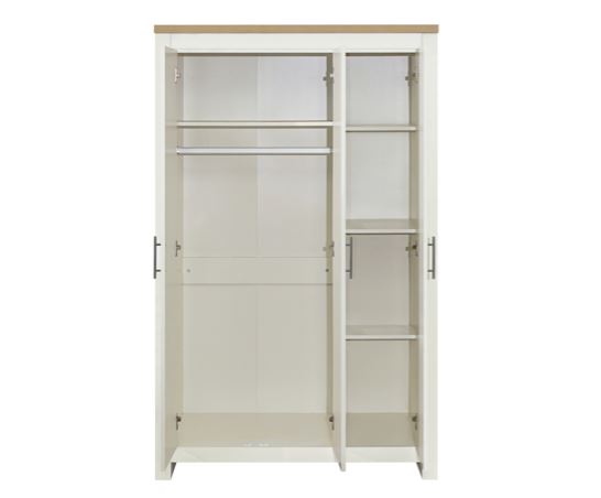 Highgate 3 Door Wardrobe With Mirror