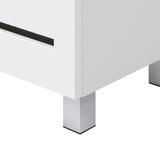 Euston 2 Door Shoe Cabinet - White