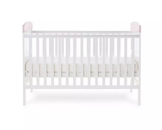 Grace Inspired Cot Bed-Me & Mini Elephants Pink