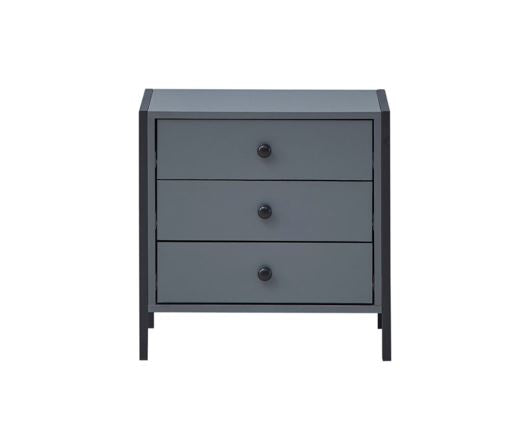 Zahra Nightstand with 3 Drawers