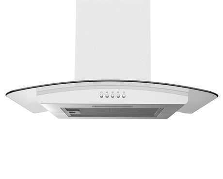 Statesman CGH60GS 60cm Chimney Cooker Hood With Curved Glass Stainless Steel