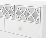 Arianna 3+4 Drawer Chest White