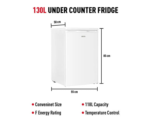 Haden HR128W 55cm Under Counter Larder Fridge