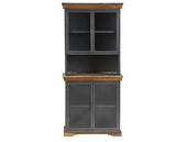 Metropolis Industrial Sideboard Hutch