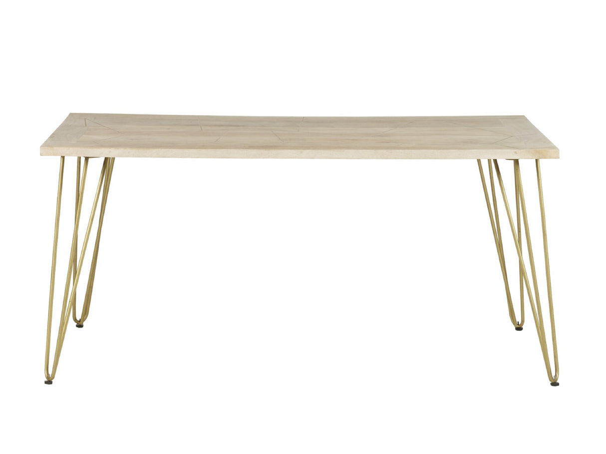 Light Gold Dining Table