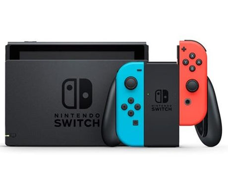 Nintendo Switch 1.1 Neon Console with Mario & Luigi: Brothership