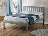 Denver Double Bed - Grey