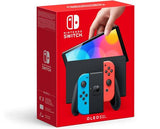Nintendo Switch OLED Neon Console with Pokemon Violet & Scarlet