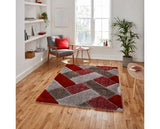 Olympia 2239 Grey/Red - 120 x 170