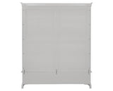 BORDEAUX 3 DOOR WARDROBE - PEBBLE GREY
