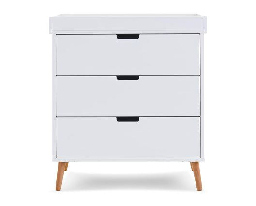 Maya 2 Piece Room Set - White with Natural