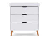 Maya 2 Piece Room Set - White with Natural