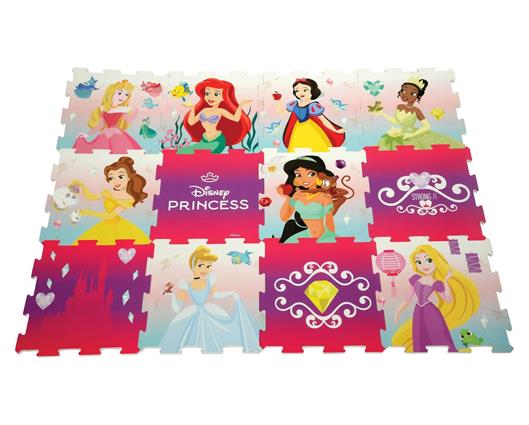 Disney Princess 12 Piece EVA Play Mat