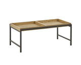 Reuben Tray Coffee Table - Oak Effect