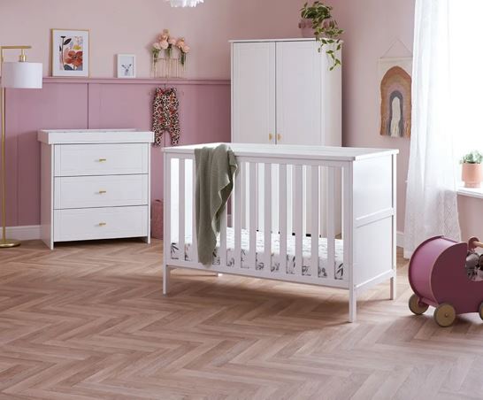 Evie Mini 3 Piece Room Set - White