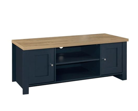 Highgate Large TV Unit-Navy