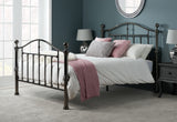 Victoria Double Bed - Steel