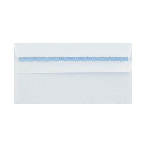 Q-Connect DL Envelopes Plain Wallet Peel and Seal 100gsm White (500 Pack) 1P04