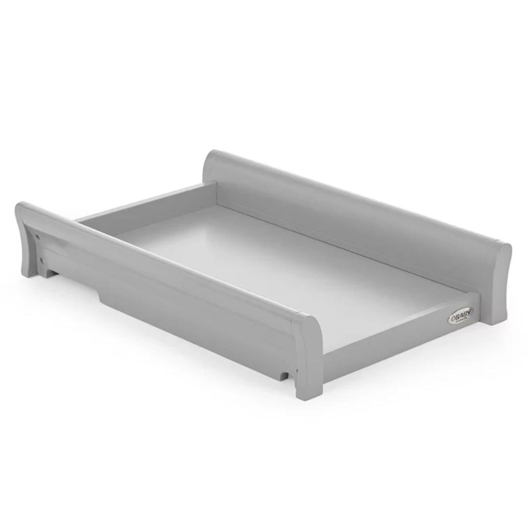 Stamford Classic Cot Bed & Cot Top Changer-Warm Grey