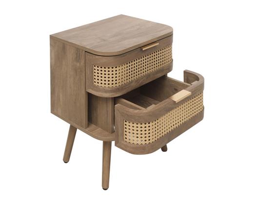 Noah 2 Drawer Bedside