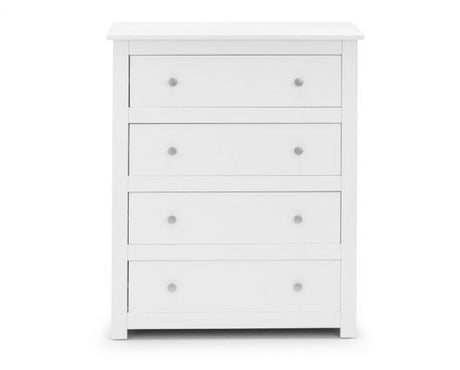 RADLEY 4 DRAWER CHEST - SURF WHITE