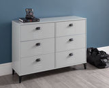 LAKERS LOCKER 6 DRAWER WIDE CHEST