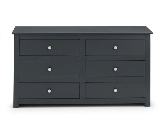 RADLEY 6 DRAWER CHEST - ANTHRACITE