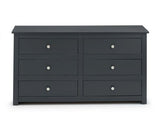RADLEY 6 DRAWER CHEST - ANTHRACITE