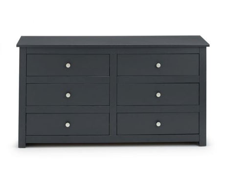 RADLEY 6 DRAWER CHEST - ANTHRACITE