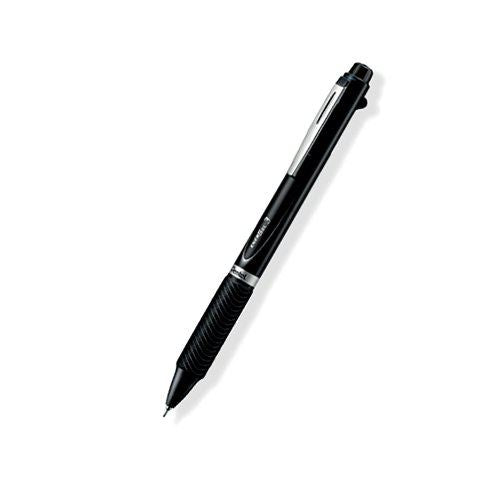 Pentel EnerGel 3 Multi-Colour Rollerball Pen 0.5mm Black Barrel (Pack of 12) BLC35AX