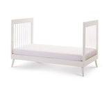 Maya Cot Bed - White with Acrylic