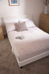 120cm bed in a box white