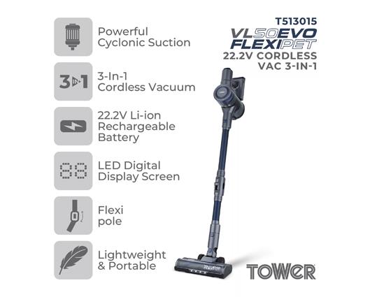 Tower VL50 Evo Flexi-Pet