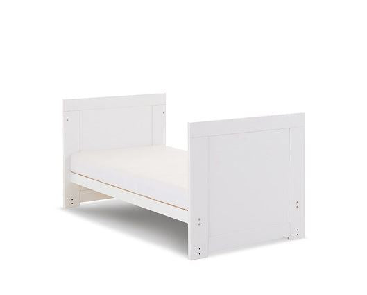Nika Mini Cot Bed - White Wash