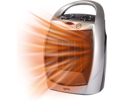Igenix 1800W Ceramic Fan Heater