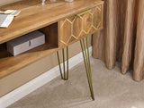 Orleans 2 drawer console desk mango