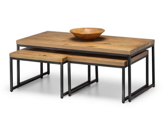 BROOKLYN OAK NESTING COFFEE TABLES