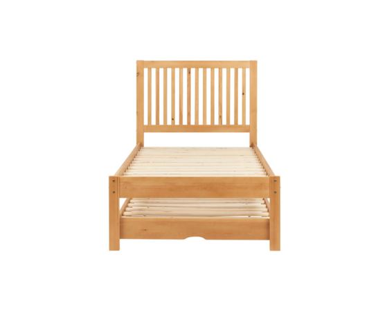 Buxton Trundle Bed - Honey Pine