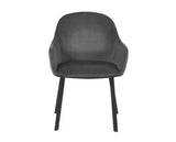 Set of 2 Lima Dining Chairs Grey