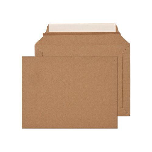 Blake Corrugated Wallet Envelope Peel and Seal + Rip Strip 177x233mm Kraft (Pack of 30) PCWA1