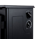 Adam Woodhouse Electric Stove in Black