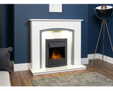 Adam Eclipse Electric Fire in Black