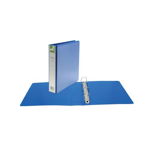 Q-Connect Presentation 40mm 4D Ring Binder A4 Blue KF01331